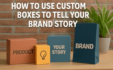 Tell Your Brand Story with Custom Boxes