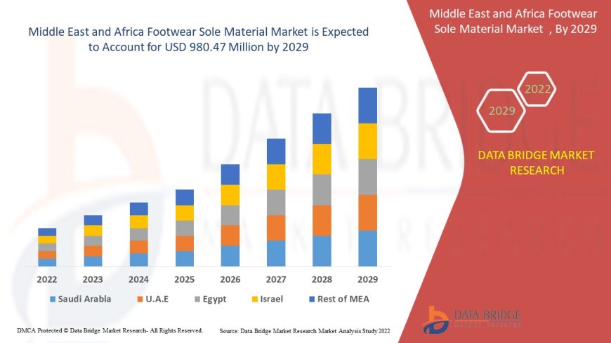 Middle East and Africa Footwear sole materials Market: Insights, Key Players, and Growth Analysis 2024 –2031