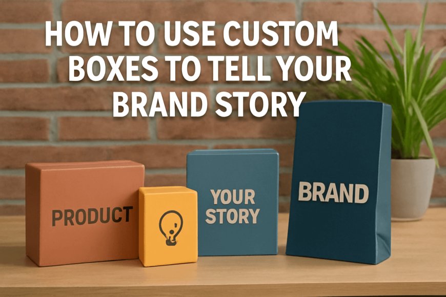 Tell Your Brand Story with Custom Boxes