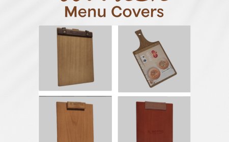 Menu covers in dubai