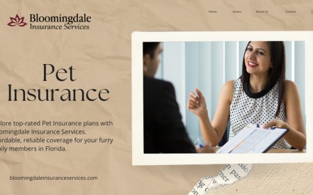 Pet Insurance Made Simple with Bloomingdale Insurance Services