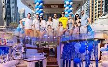 Yacht Birth day Party in Dubai