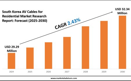 South Korea AV Cables for Residential Market Revenue Set to Hit USD 32.34 Million by 2030