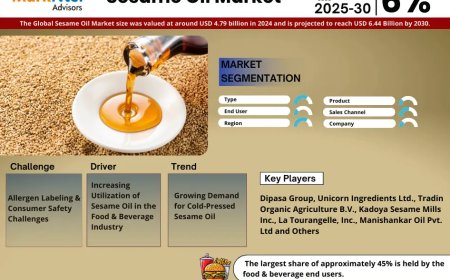 Top Sesame Oil Market Companies & Operators: Trends, Key Players & Future Insights
