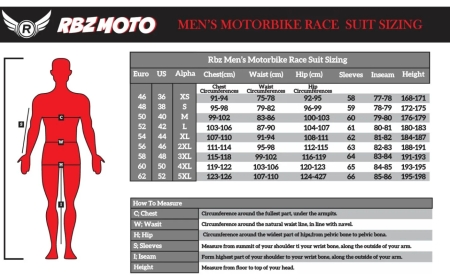 How to Find Your Motorcycle Suit Size | Complete Fit Guide
