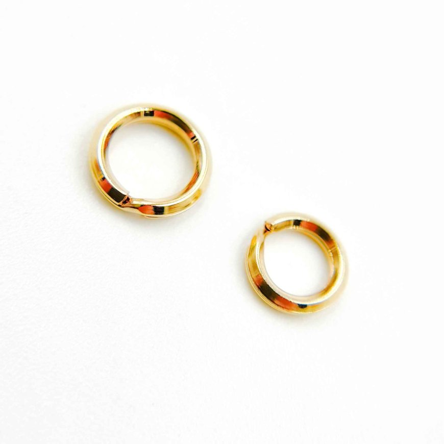 Discover the Versatility of 14K Yellow Gold Jump Rings