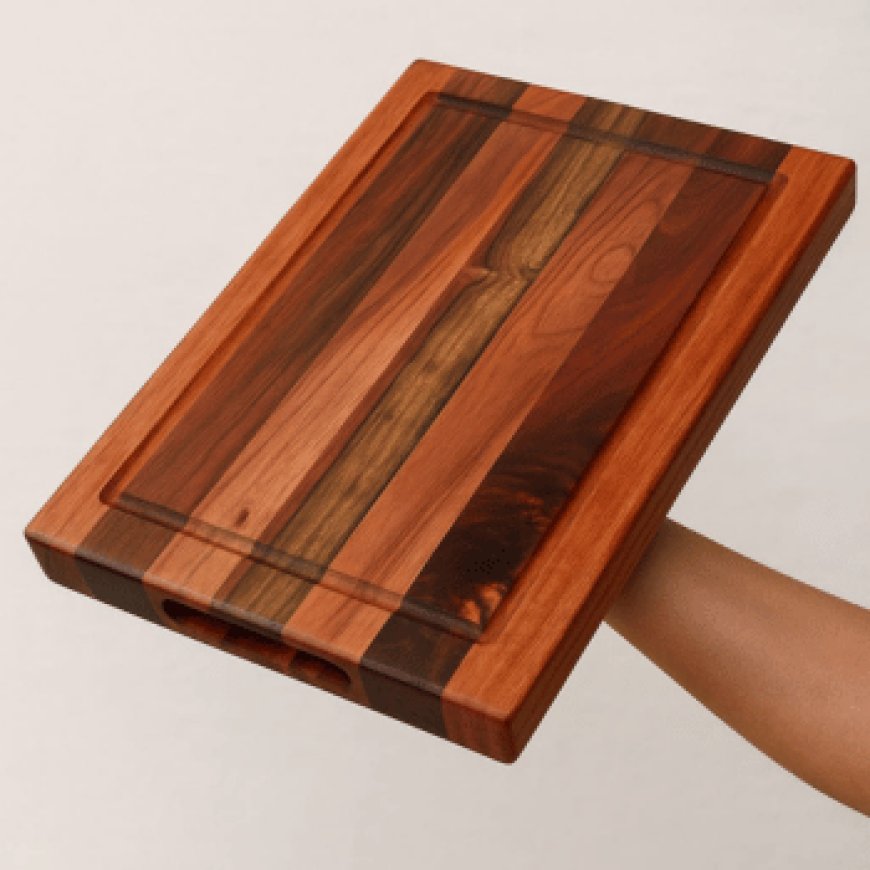 Wooden Chopping Board for Kitchen and Food Prep